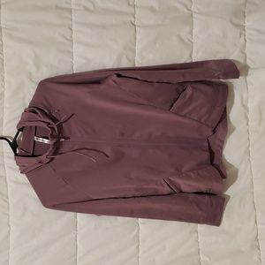 Fabletics Purple zip up jacket with hood